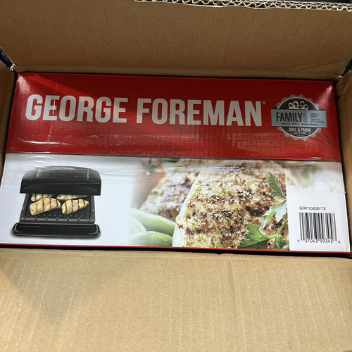 George Foreman 4 Serving Removable Plate Electric Grill - photo 2