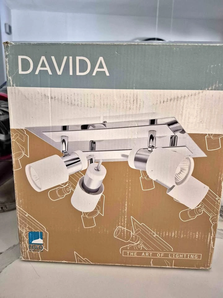 Eglo Davida 4-Light Track Lighting