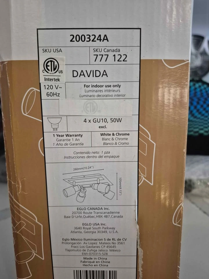 Eglo Davida 4-Light Track Lighting - photo 2