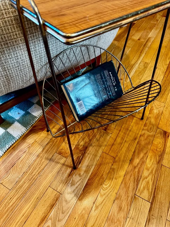 Mid Century Teak Side Table - photo 2