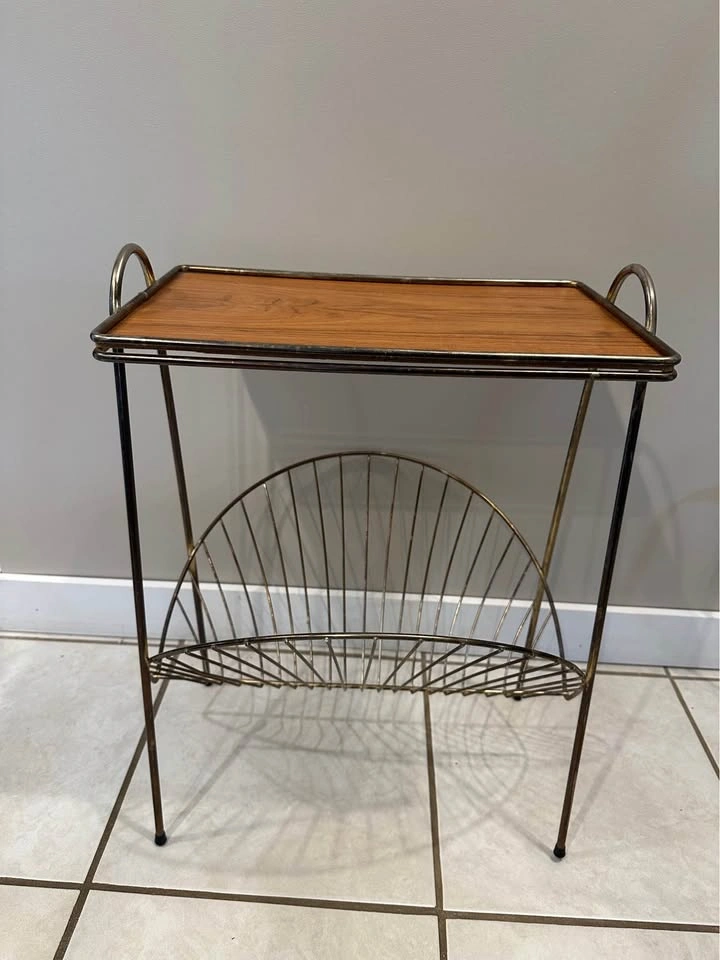 Mid Century Teak Side Table - photo 4