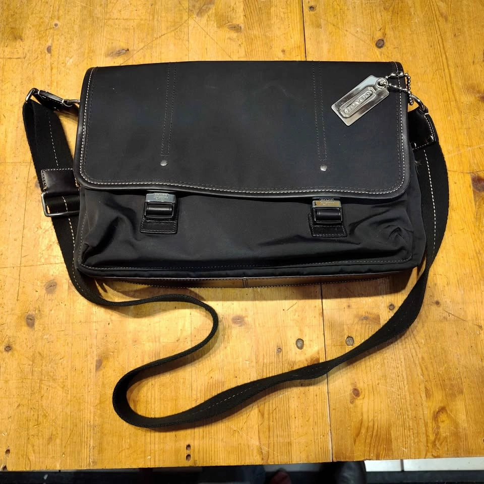 COACH NYLON RACER MESSENGER BAG - photo 3
