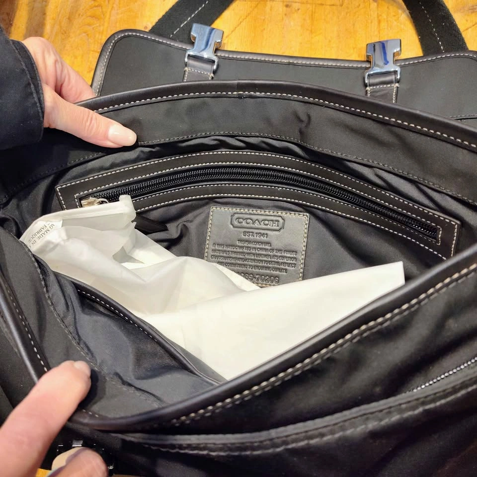 COACH NYLON RACER MESSENGER BAG - photo 4