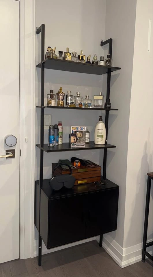 Ladder Bookshelf with Cabinet - photo 4