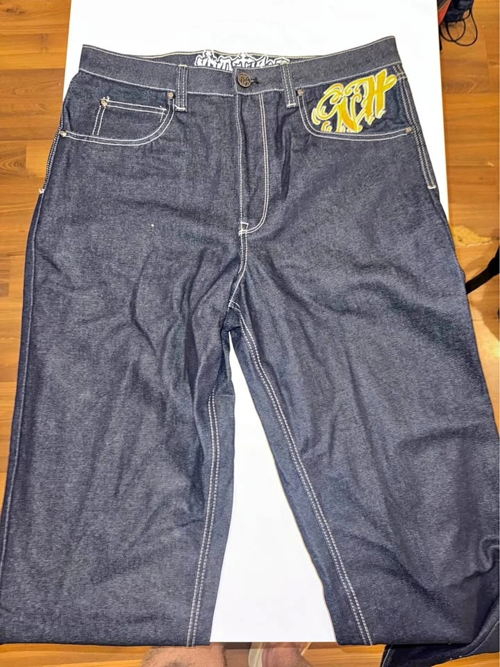 Ninth Hall Ambush Embroidered Denim Jeans Size 34