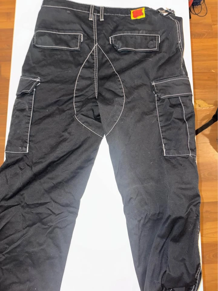 Empyre Black Cargo Pants Size 30 Brand New - photo 2
