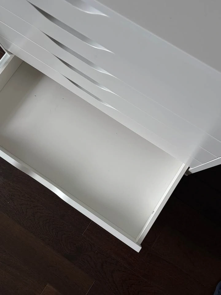 IKEA ALEX Drawer Unit on Casters – White - photo 3