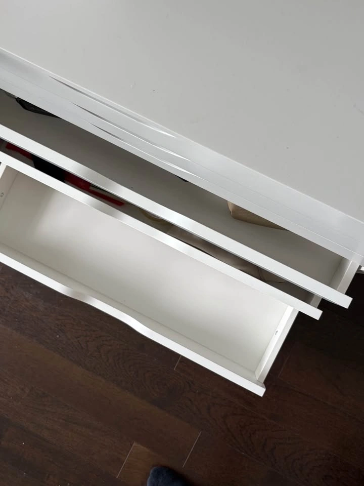 IKEA ALEX Drawer Unit on Casters – White - photo 4