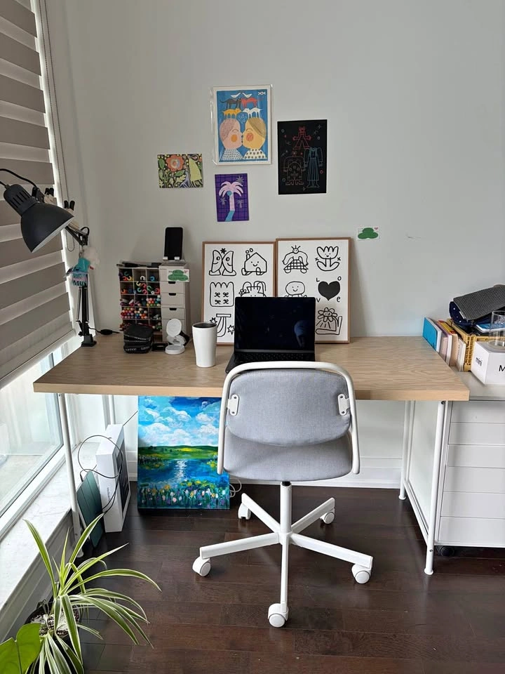 IKEA ANFALLARE / SPÄND Desk – 140 × 60 cm
