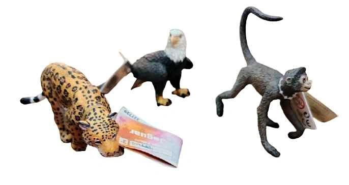 SET OF 3 SAFARI LTD ANIMAL FIGURINES