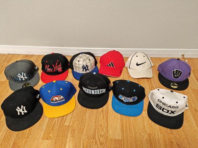 Snapback & Baseball Hat Collection - Sports, Nike, Adidas