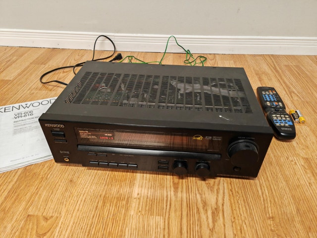 Kenwood VR-606 5.1 Surround Receiver with Remote & Manual - photo 3