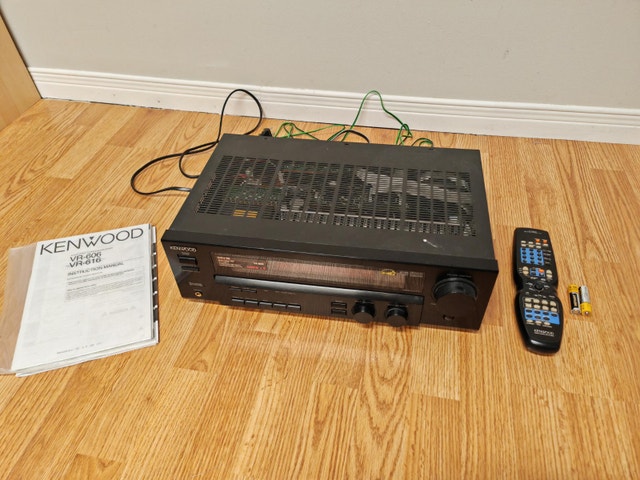 Kenwood VR-606 5.1 Surround Receiver with Remote & Manual - photo 4