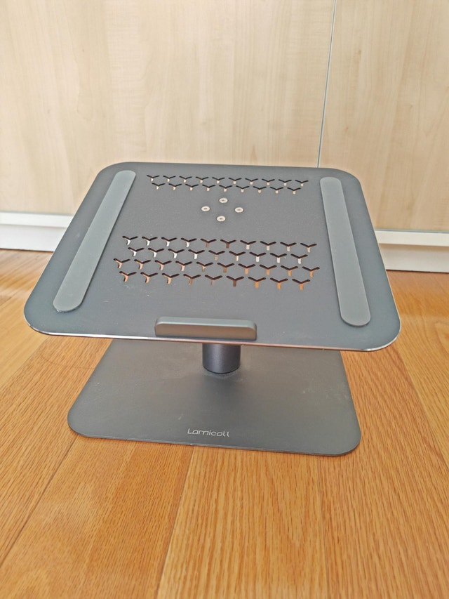 Lamicall Adjustable 360° Rotating Laptop Stand - Gray