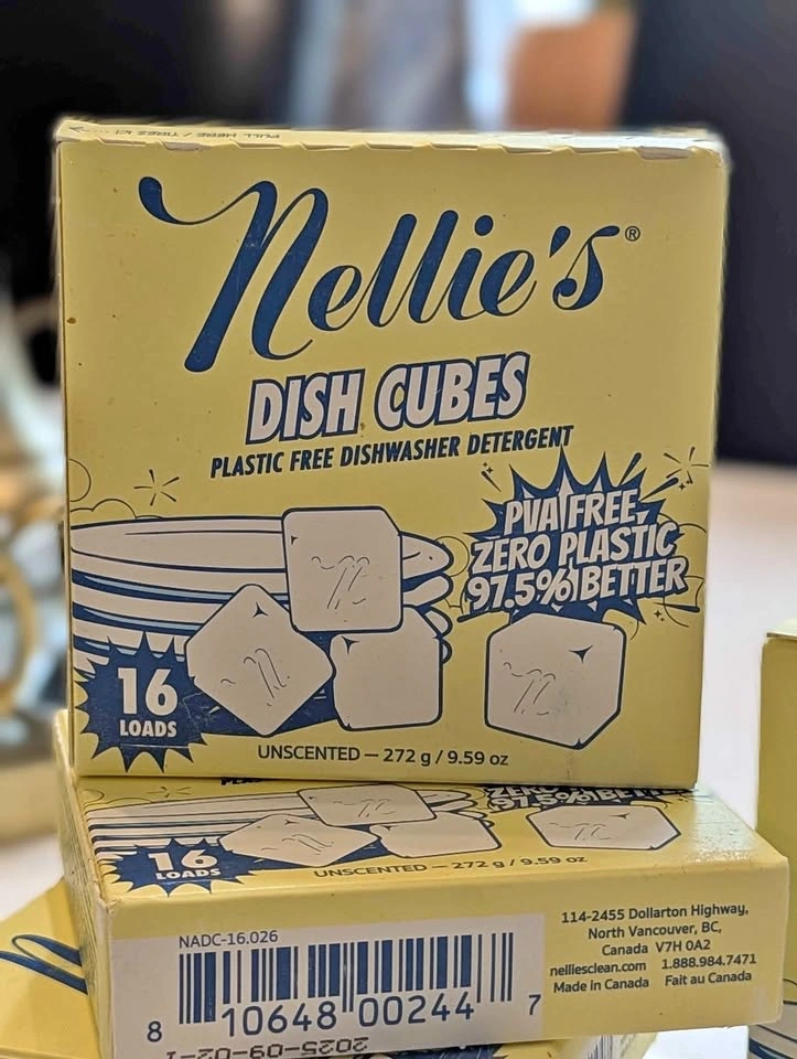 Nellie's Dish Cubes Dishwasher Detergent (5)