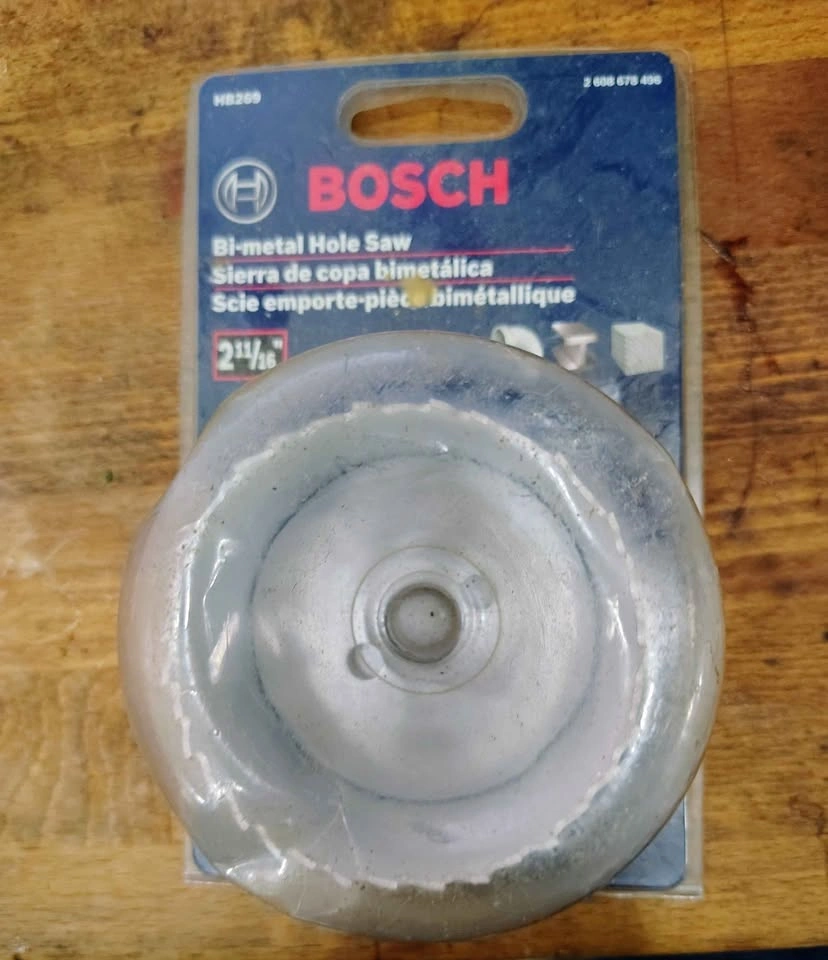NEW BOSCH 2 11/16" HOLE SAW - photo 2