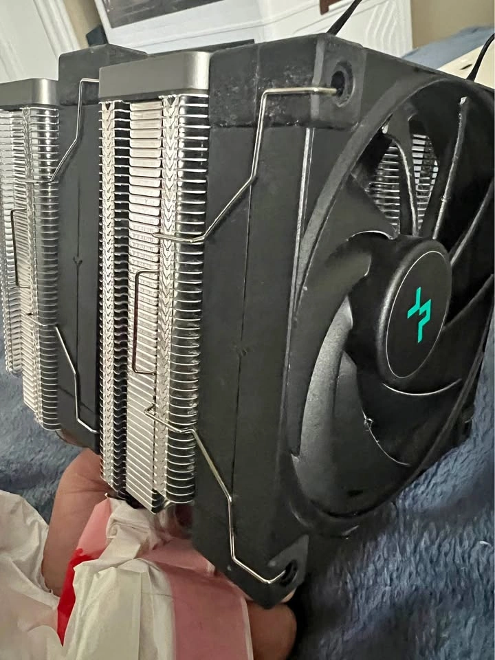 DeepCool AK620 ZERO DARK CPU Cooler - Dual tower - AM5/AM4/Intel