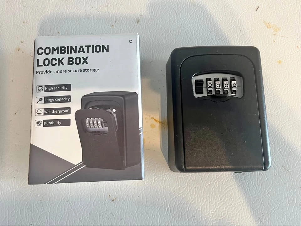 Combination Lock Box for keys etc