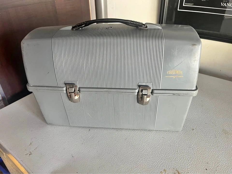 Vintage Thermos Plastic Lunch Box