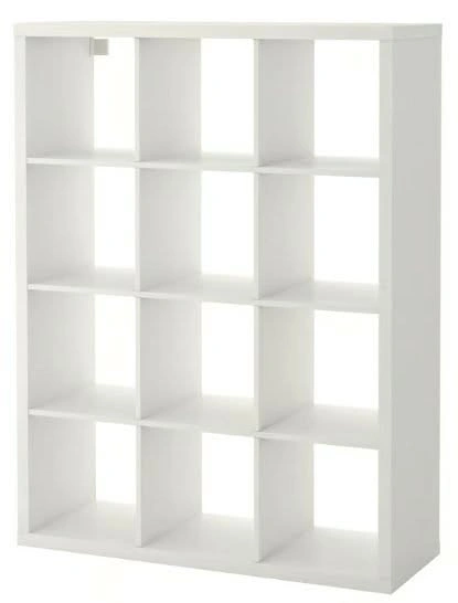 IKEA KALLAX 3x4 Shelf Unit – White – Excellent Condition