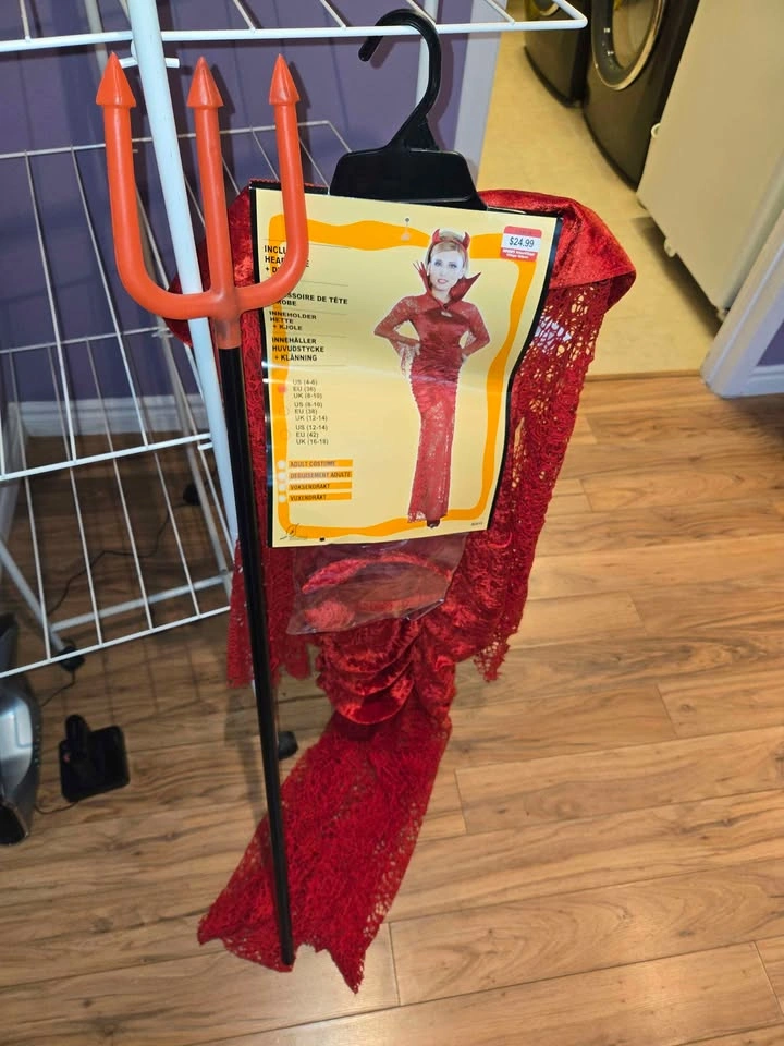 She-Devil Halloween costume - photo 2