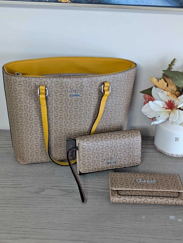 Guess Tote, Wristlet and Wallet