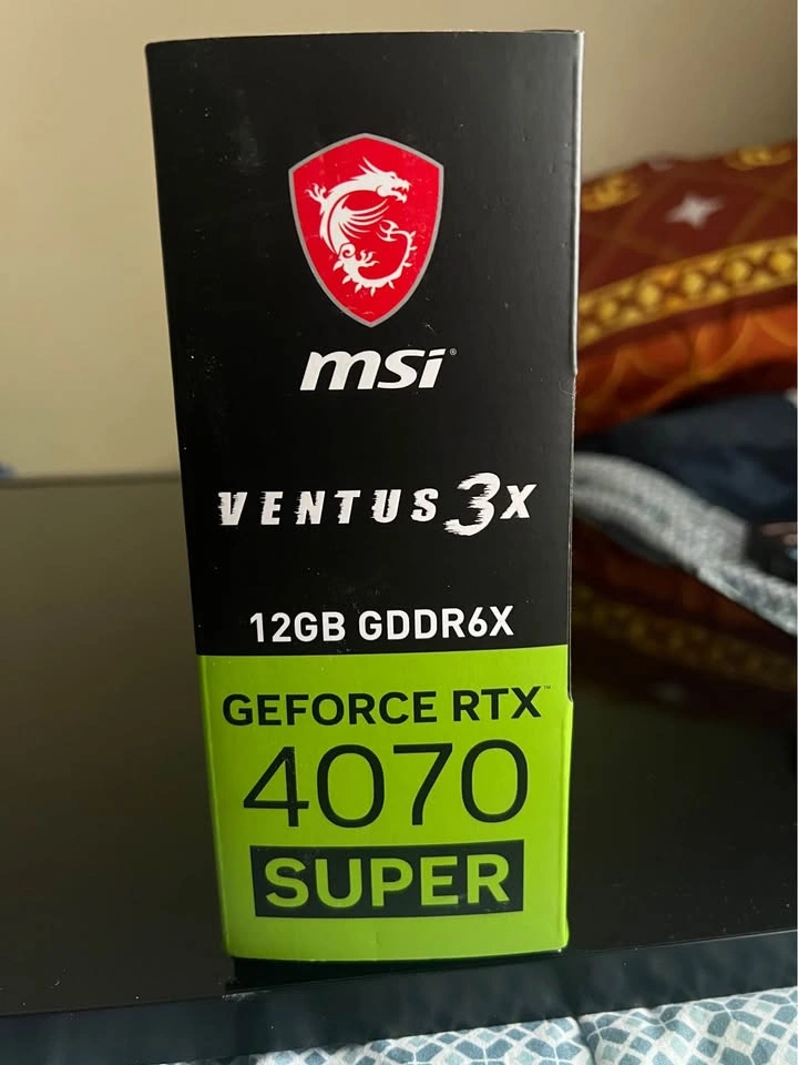 MSI RTX 4070 SUPER VENTUS 3X OC 12GB GDDR6X - Original Box - photo 4