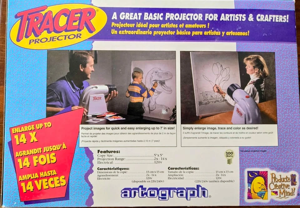 Artograph Tracer Projector & Enlarger – In Original Box - photo 2