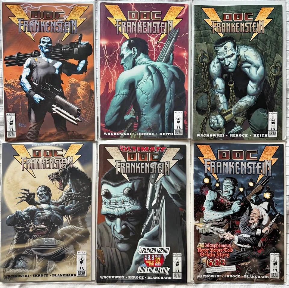 The Doc Frankenstein Complete 6-Issue Run (#1–6)
