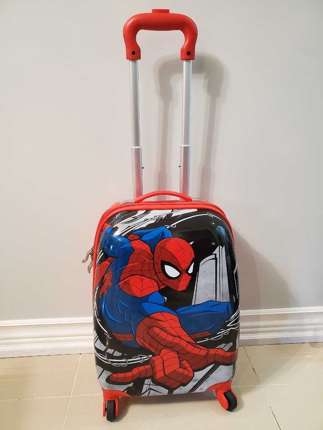 Heys spider man luggage lightly used 3 times