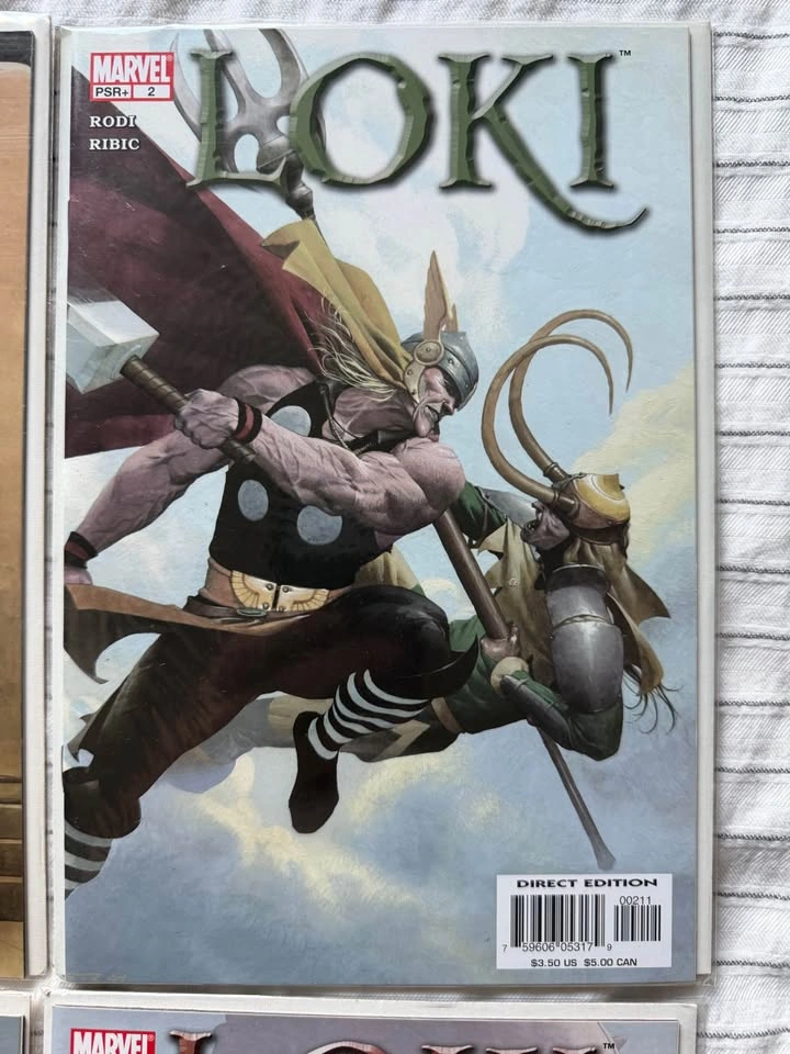 Loki #1-4 (2004, Robert Rodi/Esad Ribic), complete run, $28 - photo 3