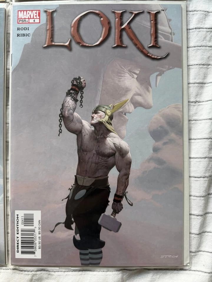 Loki #1-4 (2004, Robert Rodi/Esad Ribic), complete run, $28 - photo 5