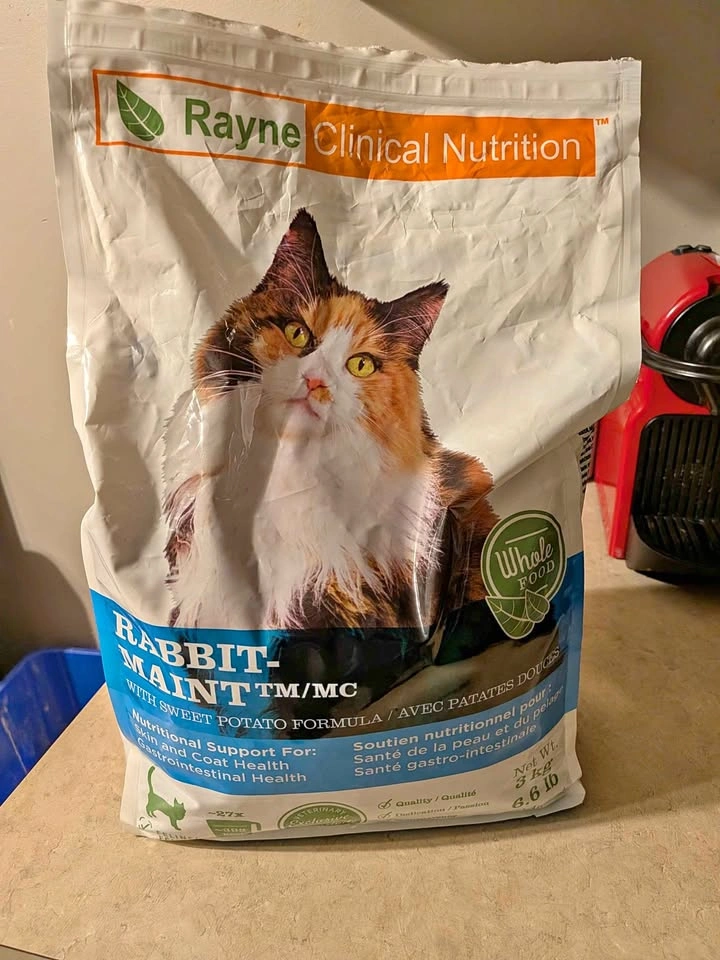 Rayne Cat Rabbit Maintenance food