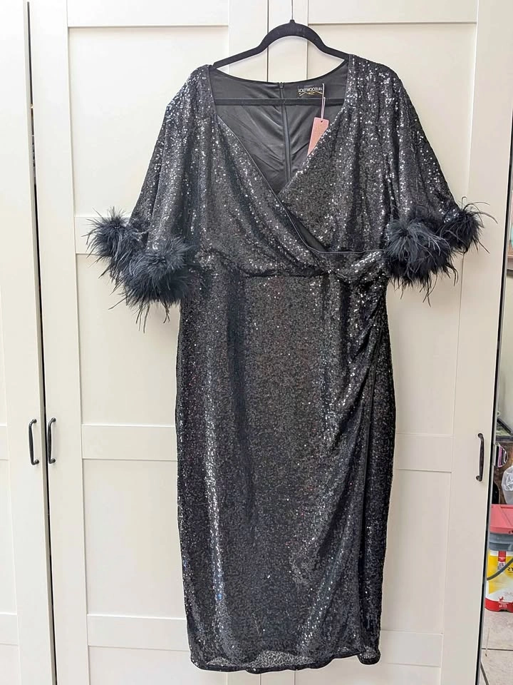 Hollywoodland Elle Rebel Million Dollar Baby Sequin Dress 3XL