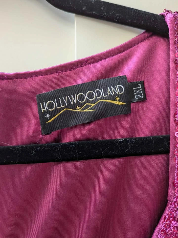 Elle Rebel Hollywoodland Million Dollar Baby Sequin Gown 3XL - photo 2