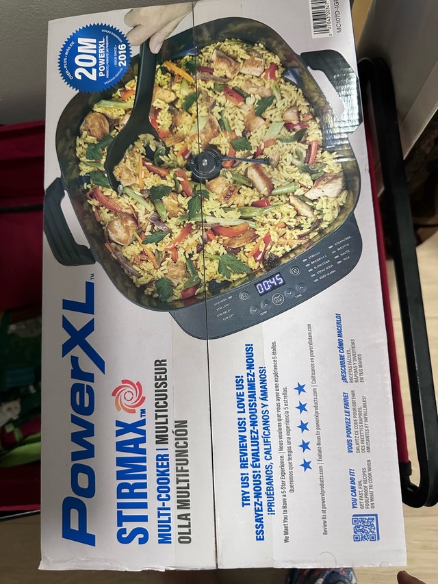 BNIB Powerxl Stirmax 7.5 qt multicooker - photo 2