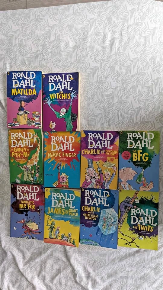 Roald Dahl 10 Book Paperback Collection