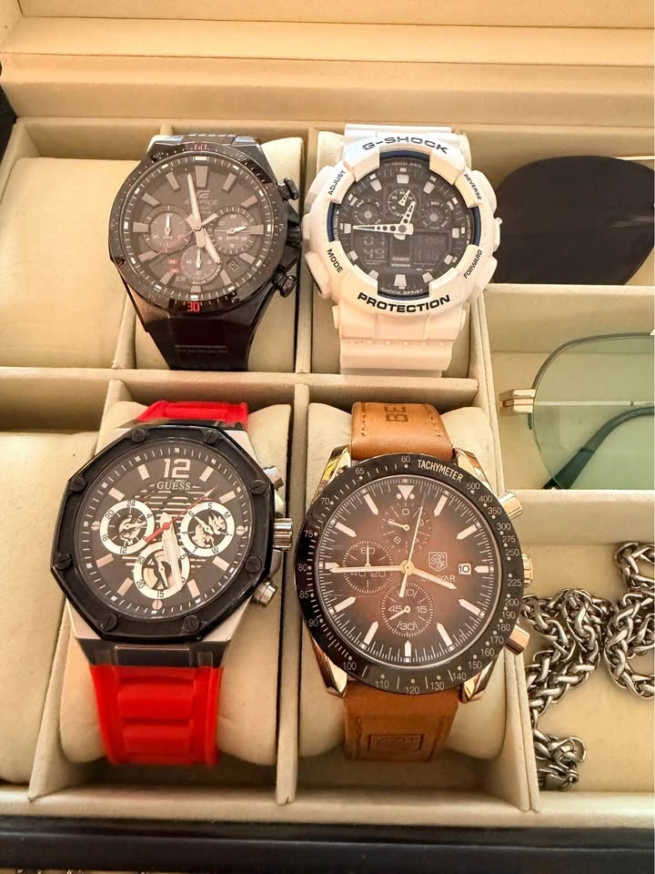Men's Jewelry Box with Casio, G-Shock, Guess Watches - photo 2