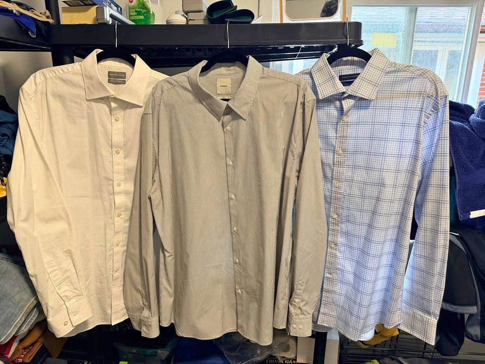 Michael Kors, Calvin Klein, and Tommy Hilfiger Men's Shirts