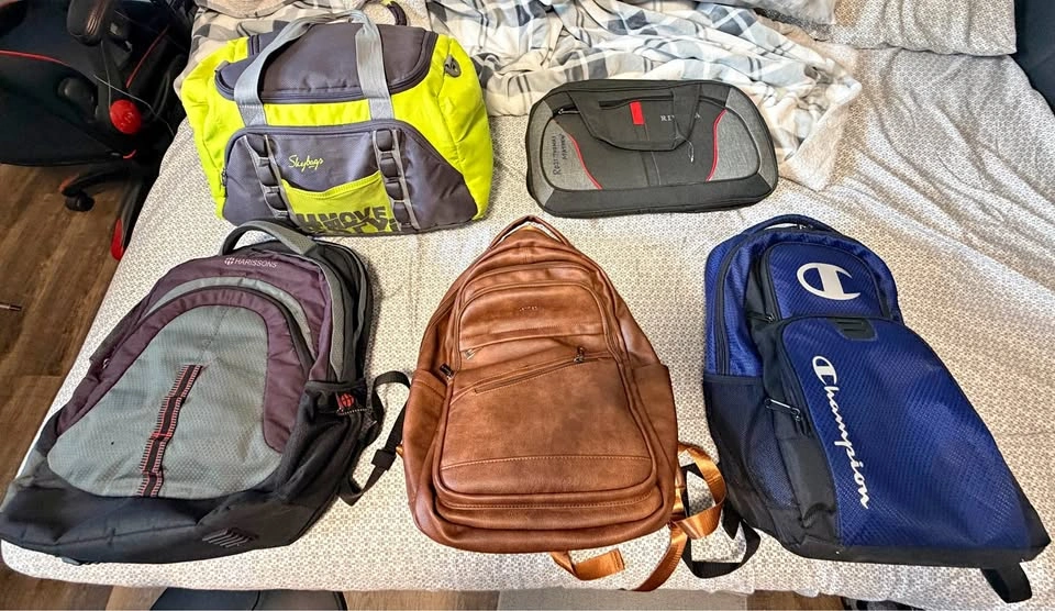 Champion, Skybags, Latmap, and Harissons Backpacks Bundle