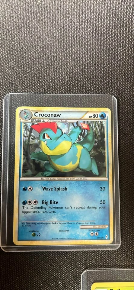 Pokémon TCG Bulbasaur, Charmander, and Croconaw Cards - photo 4