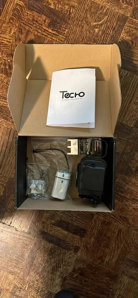 Techo Touchless Toilet Flush Kit
