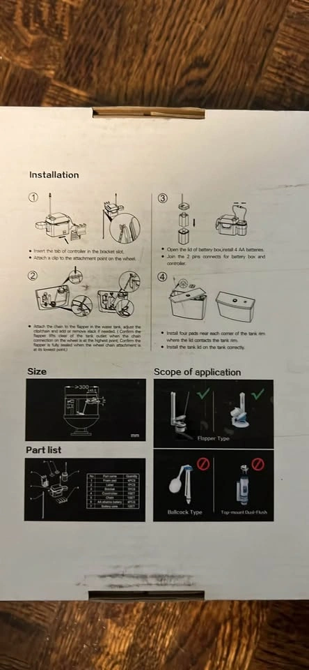 Techo Touchless Toilet Flush Kit - photo 2