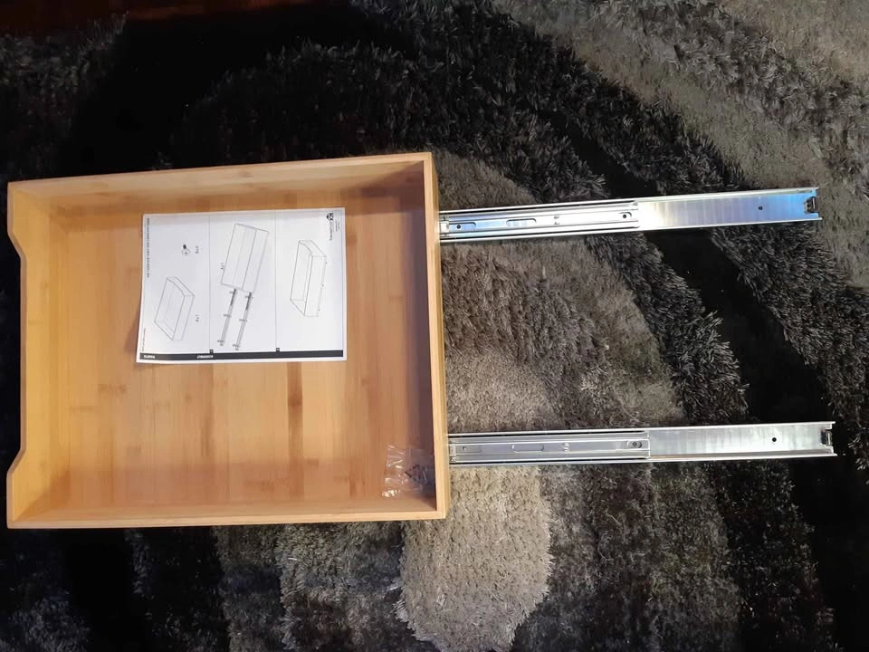 Household Essentials Bamboo Cabinet Organizer - photo 3