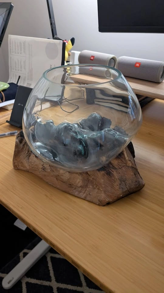 Molten glass terrariums - photo 2