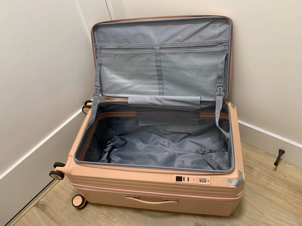 FREE Large Pink Number Lock Luggage Suitcase with handles - photo 4