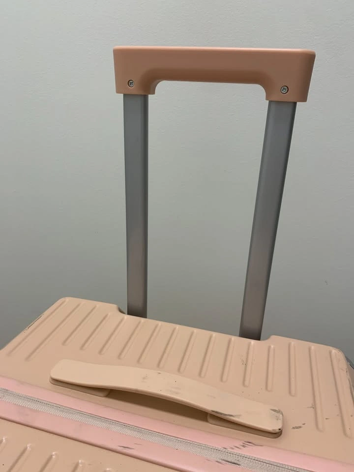 FREE Large Pink Number Lock Luggage Suitcase with handles - photo 5