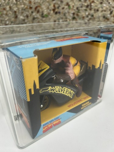 Marvel Secret Wars Wolverine Turbo Cycle Mattel AFA 80