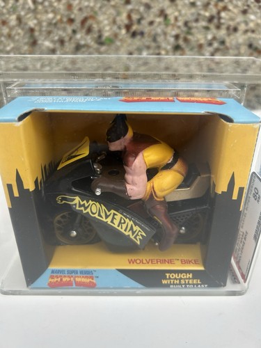 Marvel Secret Wars Wolverine Turbo Cycle Mattel AFA 80 - photo 3