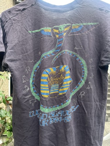 Vintage Iron Maiden Shirt 1985 World Slavery Tour Concert Tee - photo 4